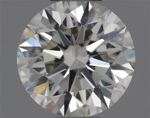 0.42 carat I-VVS2 Excellent cut Natūralus Round Deimantas (1)