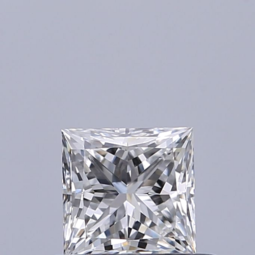 0.45 carat F-VVS1 Natūralus Princess Deimantas (1)