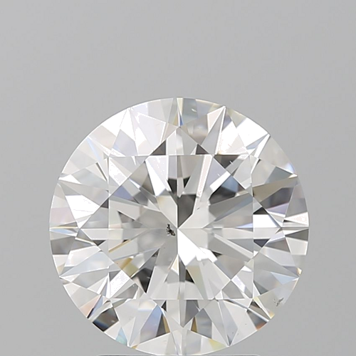 3.03 carat H-SI1 Excellent cut Natūralus Round Deimantas (1)