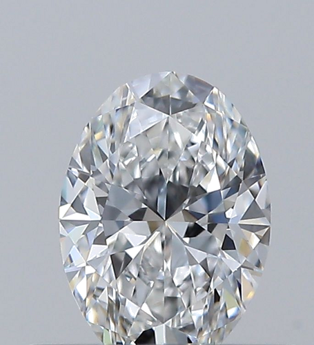 0.38 carat E-VVS2 Natūralus Oval Deimantas (1)