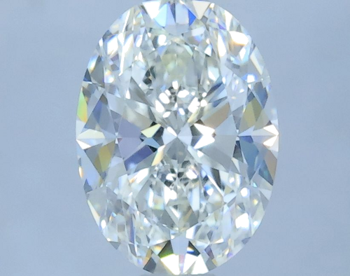 0.74 carat H-IF Natūralus Oval Deimantas (1)