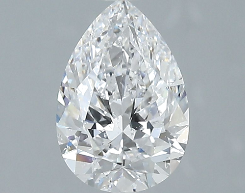 1.3 carat D-SI2 Natūralus Pear Deimantas (1)
