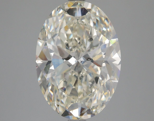 5.51 carat K-SI2 Natūralus Oval Deimantas (1)