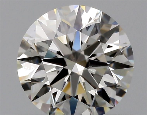 0.52 carat I-SI1 Excellent cut Natūralus Round Deimantas (1)
