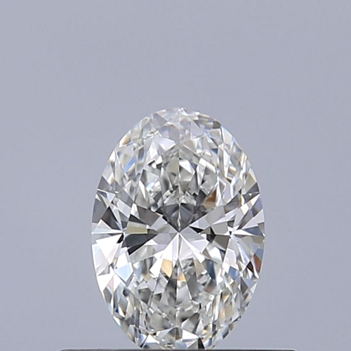 0.39 carat F-IF Natūralus Oval Deimantas (1)