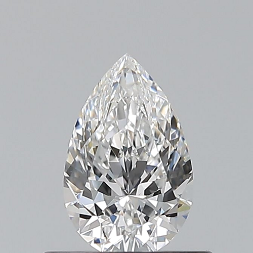 0.5 carat E-VVS2 Natūralus Pear Deimantas (1)