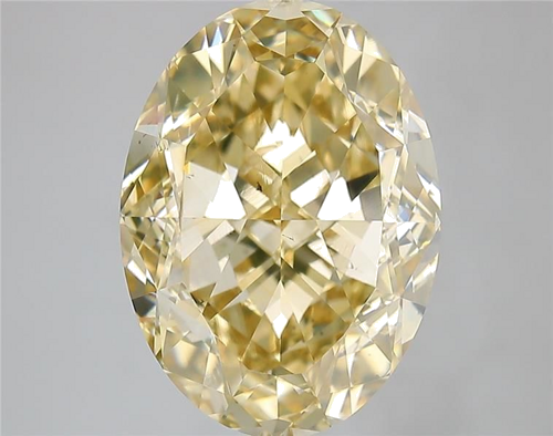 8.05 carat Fancy Brownish Yellow-SI1 Natūralus Oval Deimantas (1)