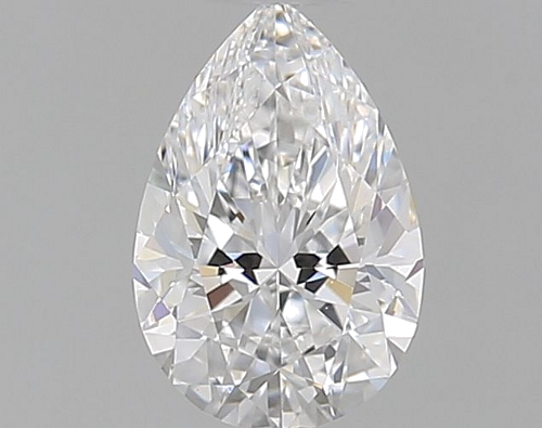 0.33 carat D-VS1 Natūralus Pear Deimantas (1)
