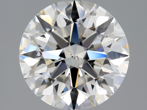 1.9 carat G-SI1 Excellent cut Natūralus Round Deimantas (1)