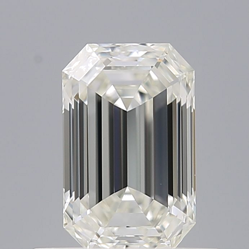 0.58 carat I-VVS2 Natūralus Emerald Deimantas (1)
