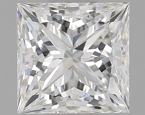 0.7 carat F-VS2 Natūralus Princess Deimantas (1)