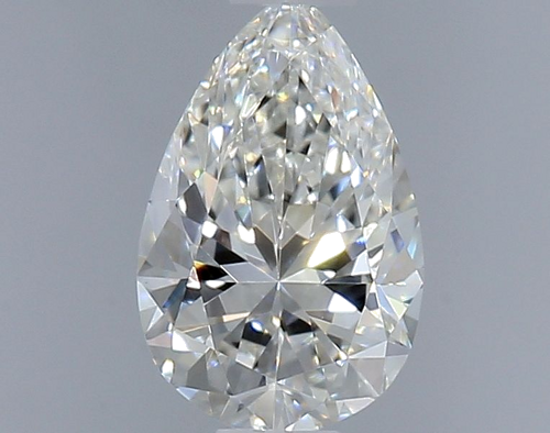 0.43 carat G-VVS2 Natūralus Pear Deimantas (1)