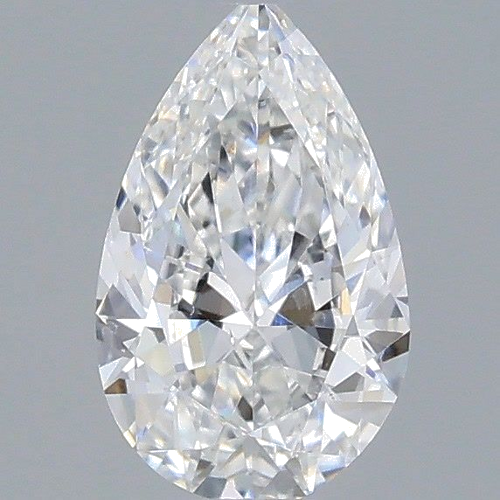 0.51 carat E-SI1 Natūralus Pear Deimantas (1)