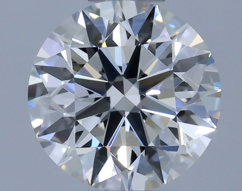 0.5 carat F-VVS1 Excellent cut Natūralus Round Deimantas (1)