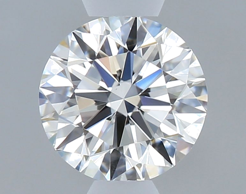 0.5 carat F-VVS2 Excellent cut Natūralus Round Deimantas (1)