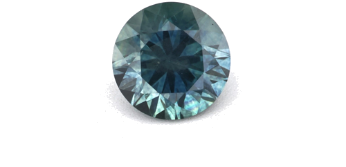0.69 carat GREEN Round Safyras (1)