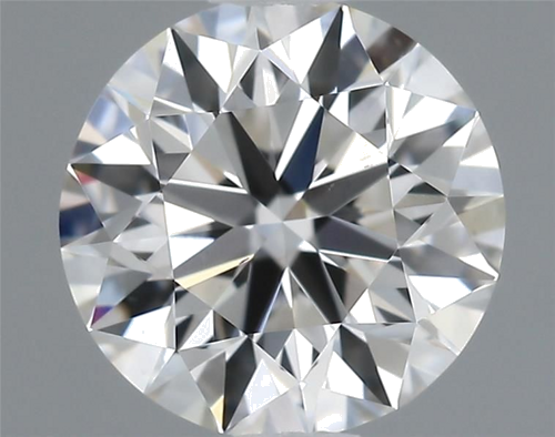 0.5 carat I-VS2 Excellent cut Natūralus Round Deimantas (1)