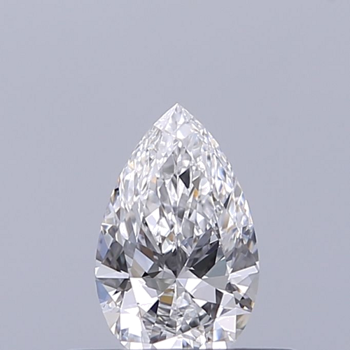 0.3 carat D-VVS1 Natūralus Pear Deimantas (1)