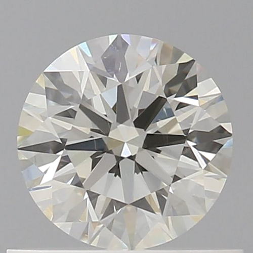 0.62 carat K-SI1 Excellent cut Natūralus Round Deimantas (1)
