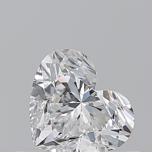0.5 carat E-VS1 Natūralus Heart Deimantas (1)