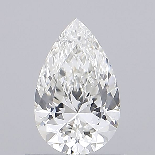 0.51 carat H-VS1 Natūralus Pear Deimantas (1)