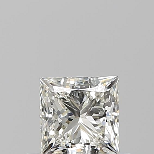 0.5 carat J-VVS2 Natūralus Princess Deimantas (1)