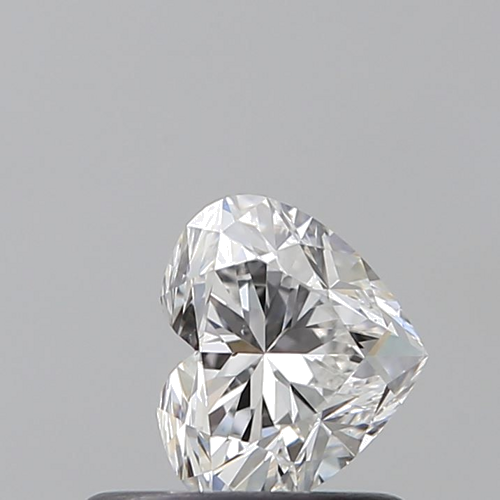 0.5 carat E-VS2 Natūralus Heart Deimantas (1)