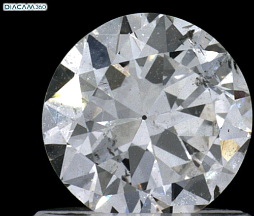 0.9 carat I-VS1 Very Good cut Natūralus Round Deimantas (1)