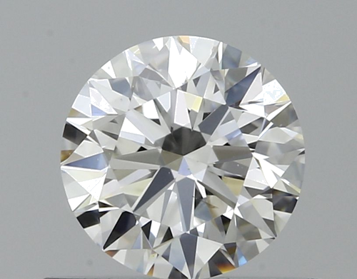 0.5 carat E-SI1 Excellent cut Natūralus Round Deimantas (1)
