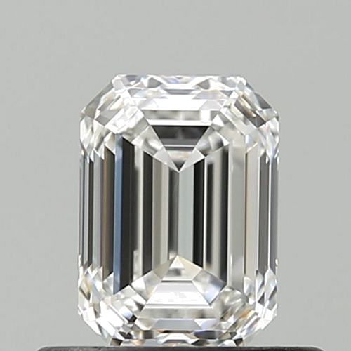 0.6 carat F-VVS2 Natūralus Emerald Deimantas (1)