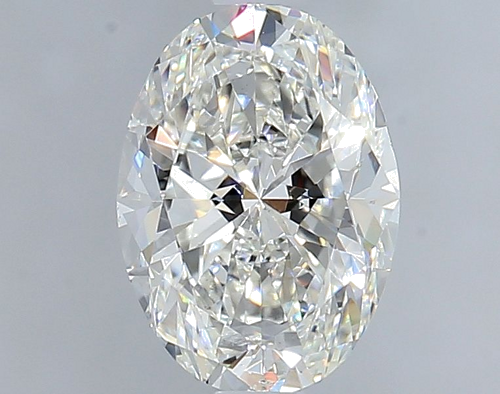 1.0 carat G-SI1 Natūralus Oval Deimantas (1)