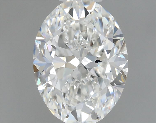 0.6 carat F-VS1 Natūralus Oval Deimantas (1)