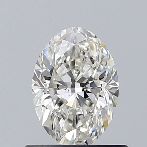 0.64 carat H-SI1 Natūralus Oval Deimantas (1)