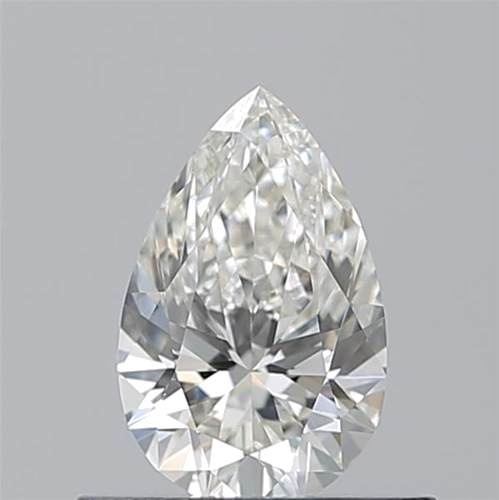 0.5 carat I-VVS2 Natūralus Pear Deimantas (1)