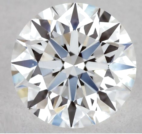0.39 carat D-VS2 Excellent cut Natūralus Round Deimantas (1)