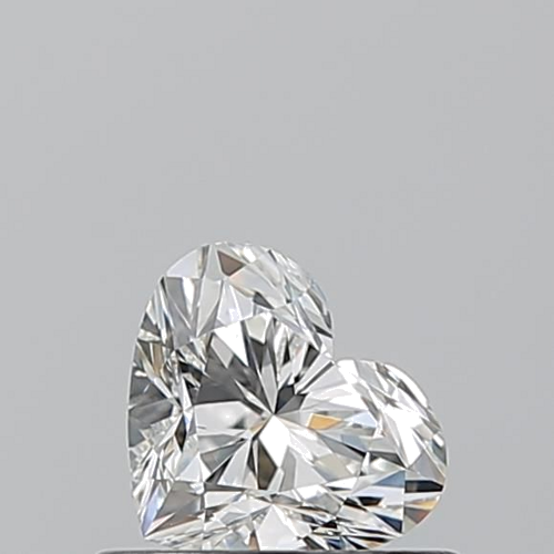 0.51 carat I-VS1 Natūralus Heart Deimantas (1)