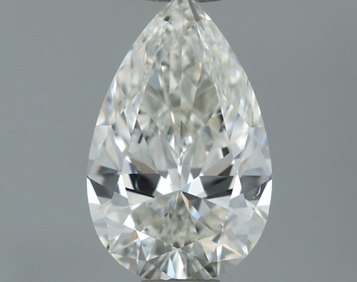 0.5 carat I-VS2 Natūralus Pear Deimantas (1)