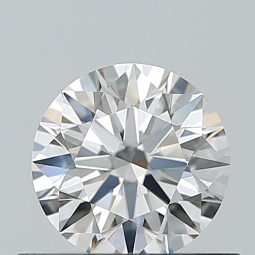 0.53 carat F-VS1 Excellent cut Natūralus Round Deimantas (1)