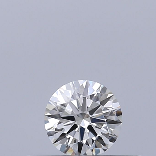 0.22 carat F-VVS2 Excellent cut Natūralus Round Deimantas (1)