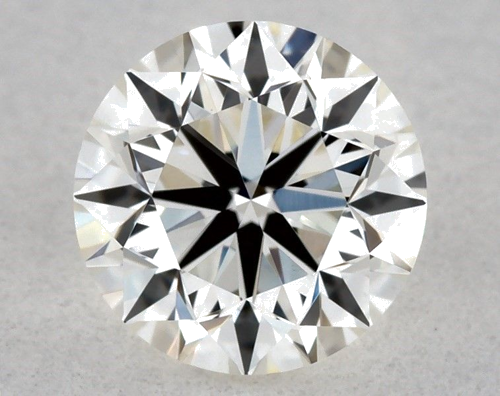 0.4 carat J-VVS2 GD cut Natūralus Round Deimantas (1)