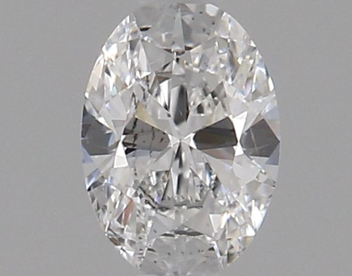 0.4 carat D-SI1 Natūralus Oval Deimantas (1)
