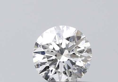 0.32 carat F-VVS1 Excellent cut Natūralus Round Deimantas (1)