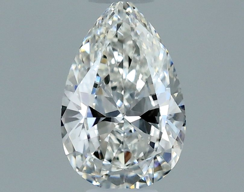 0.3 carat G-VVS1 Natūralus Pear Deimantas (1)