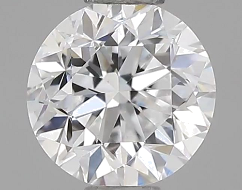 0.5 carat D-VS2 Fair cut Natūralus Round Deimantas (1)