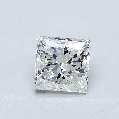 1.0 carat H-VS2 Natūralus Princess Deimantas (1)