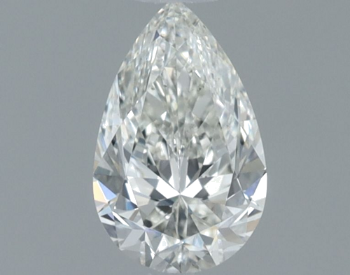 0.6 carat I-VS2 Natūralus Pear Deimantas (1)
