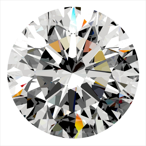 0.3 carat H-VS1 Very Good cut Natūralus Round Deimantas (1)