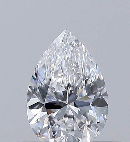 0.3 carat D-VS1 Natūralus Pear Deimantas (1)