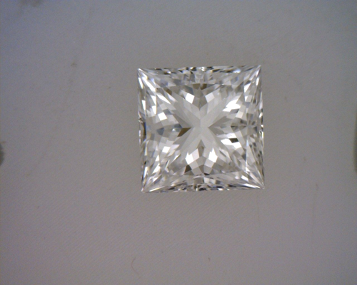 0.33 carat E-VS1 Natūralus Princess Deimantas (1)