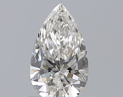 0.5 carat F-VS1 Natūralus Pear Deimantas (1)